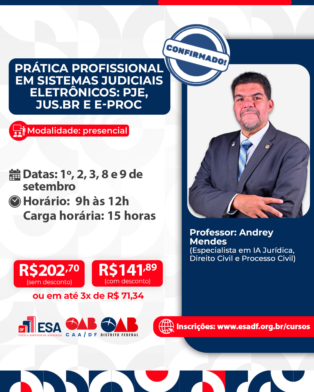 Prática Profissional em Sistemas Judiciais Eletrônicos: PJe, Jus.br e e-Proc - ID 1020