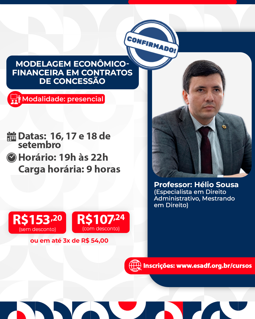 Modelagem Econômico-financeira em Contratos de Concessão - ID 1026