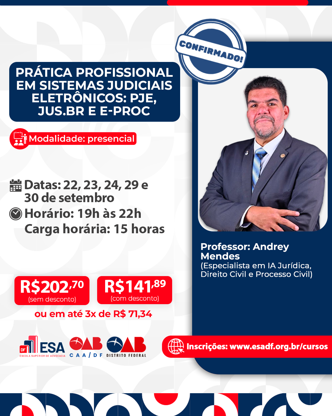 Prática Profissional em Sistemas Judiciais Eletrônicos: PJe, Jus.br e e-Proc - ID 1028