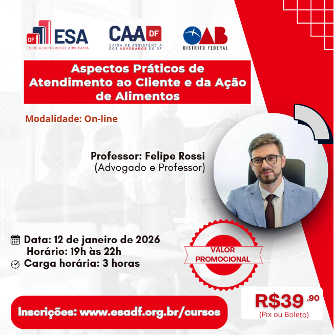 Aspectos Práticos de Atendimento ao Cliente e da Ação de Alimentos - ID 931