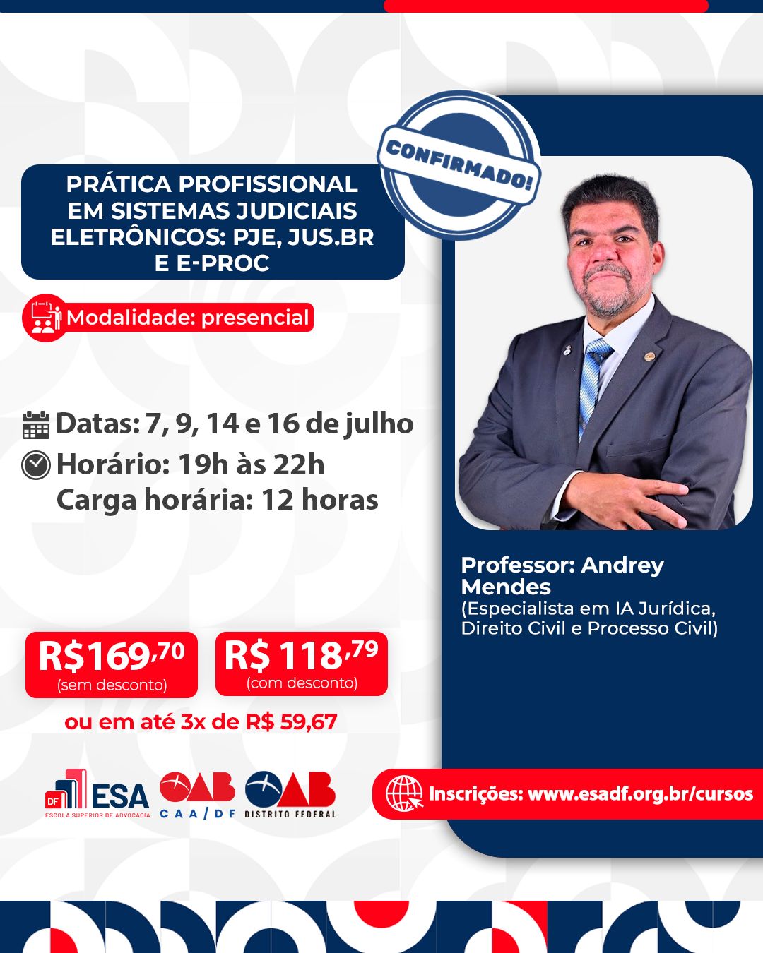 Prática Profissional em Sistemas Judiciais Eletrônicos: PJe, Jus.br e e-Proc - ID 998
