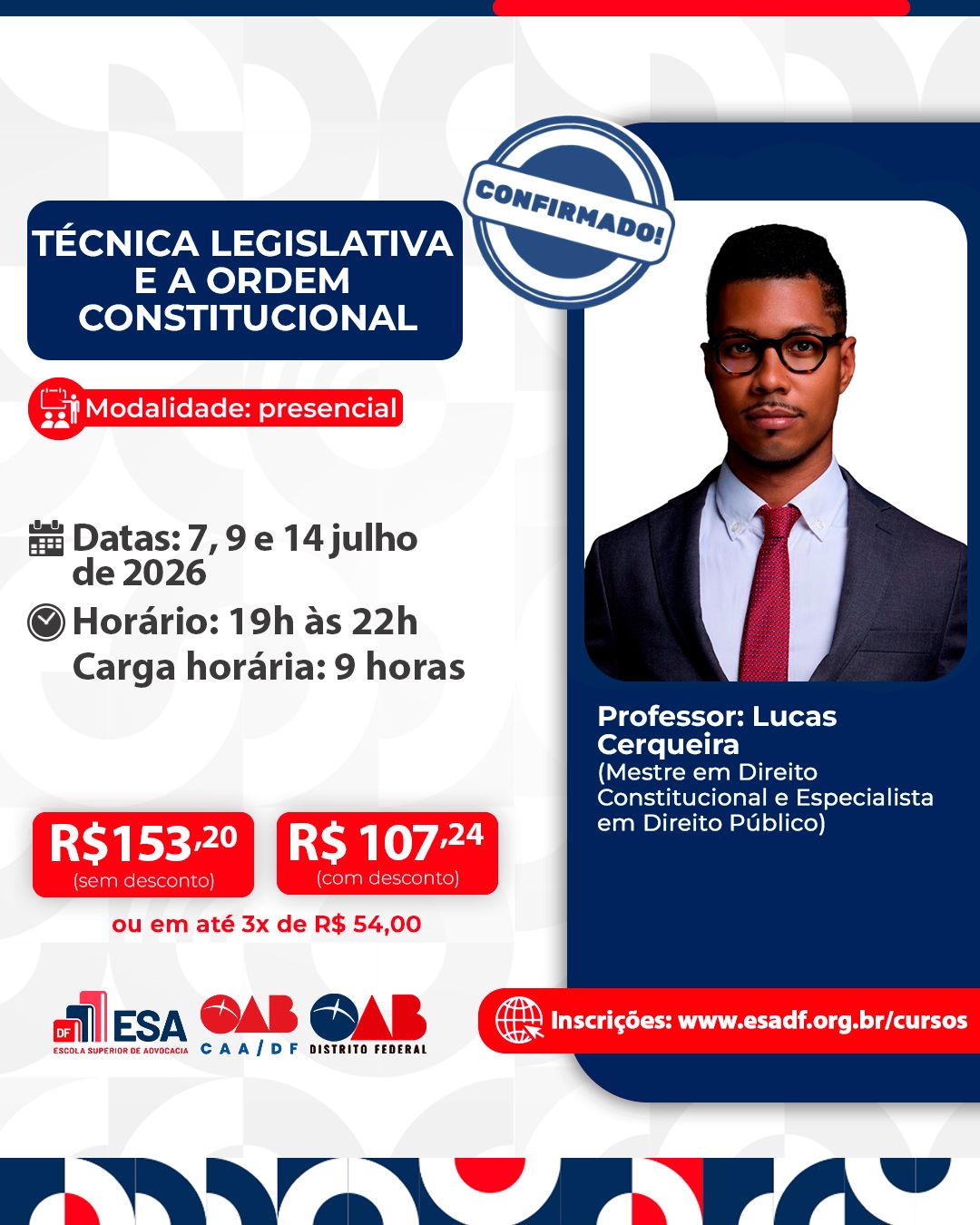 Técnica Legislativa e a Ordem Constitucional - ID 994