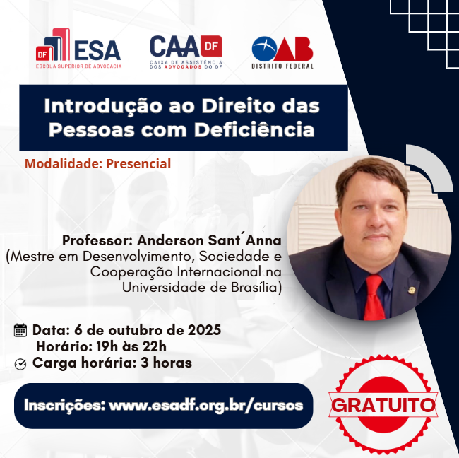 Introdução ao Direito das Pessoas com Deficiência - ID 888