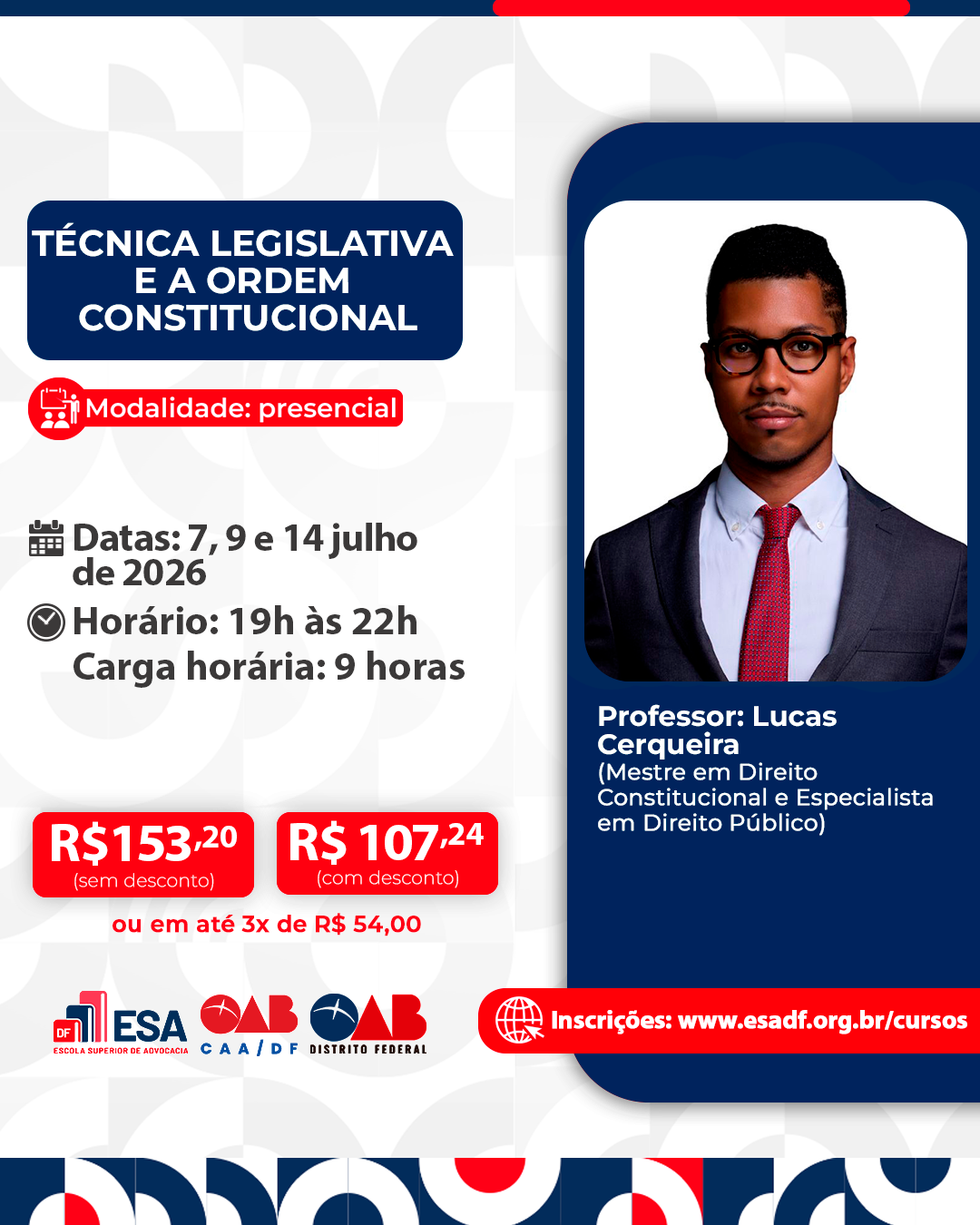Técnica Legislativa e a Ordem Constitucional - ID 994