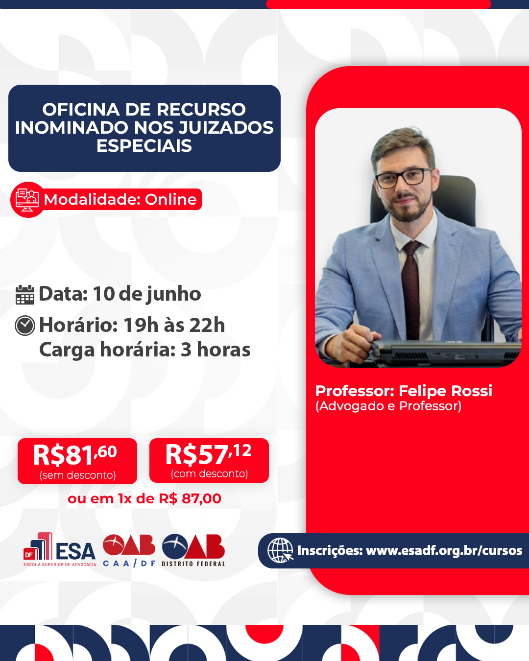 Oficina de Recurso Inominado nos Juizados Especiais - ID 979