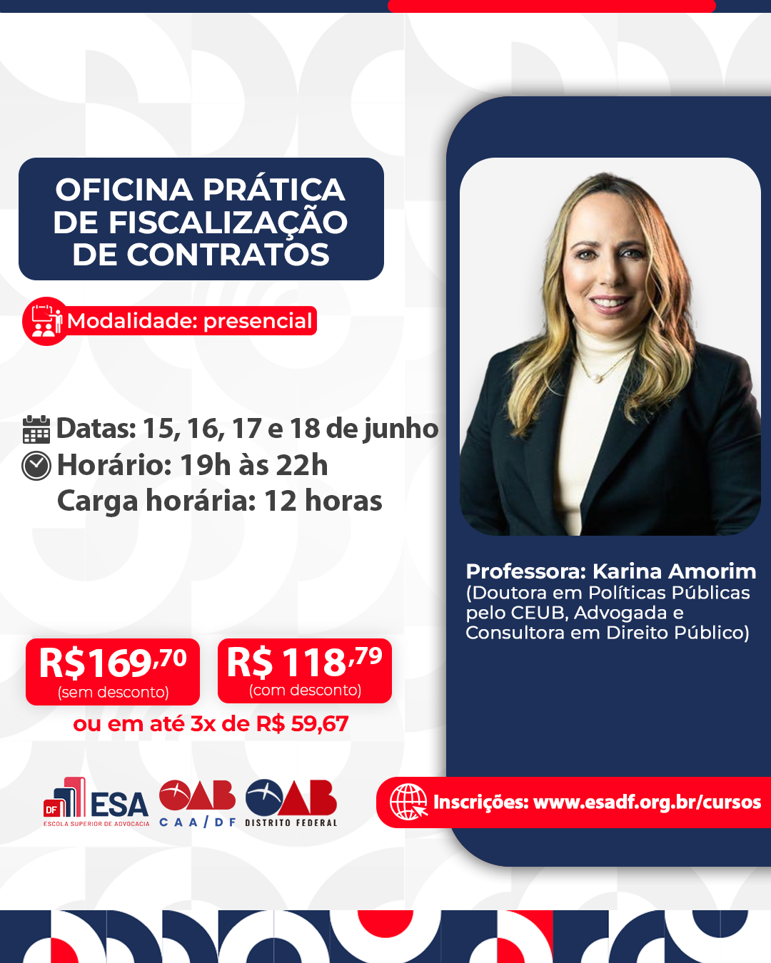 Oficina Prática de Fiscalização de Contratos - ID 981