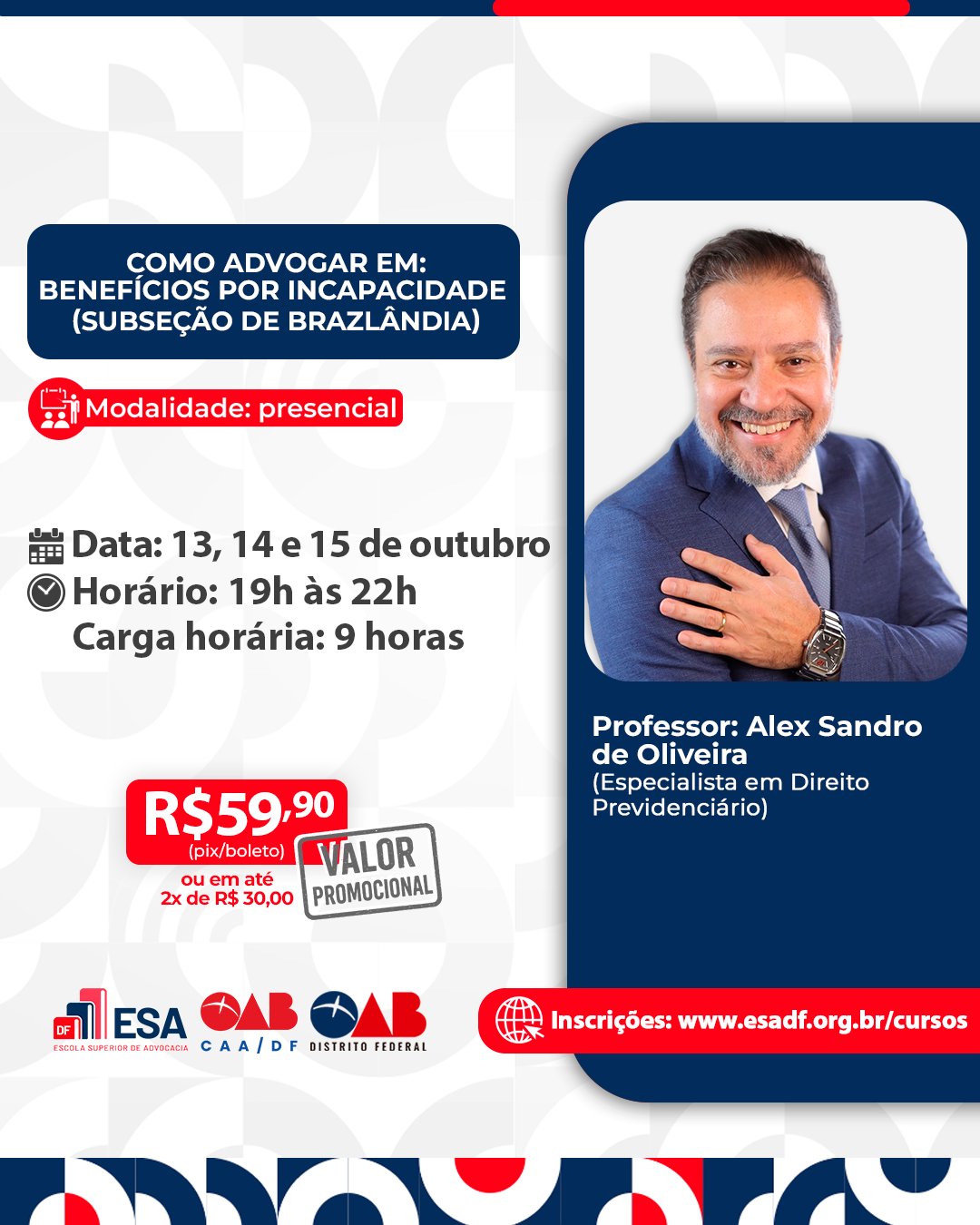 Como Advogar em Benefícios por Incapacidade  Subseção de Brazlândia - ID 1041