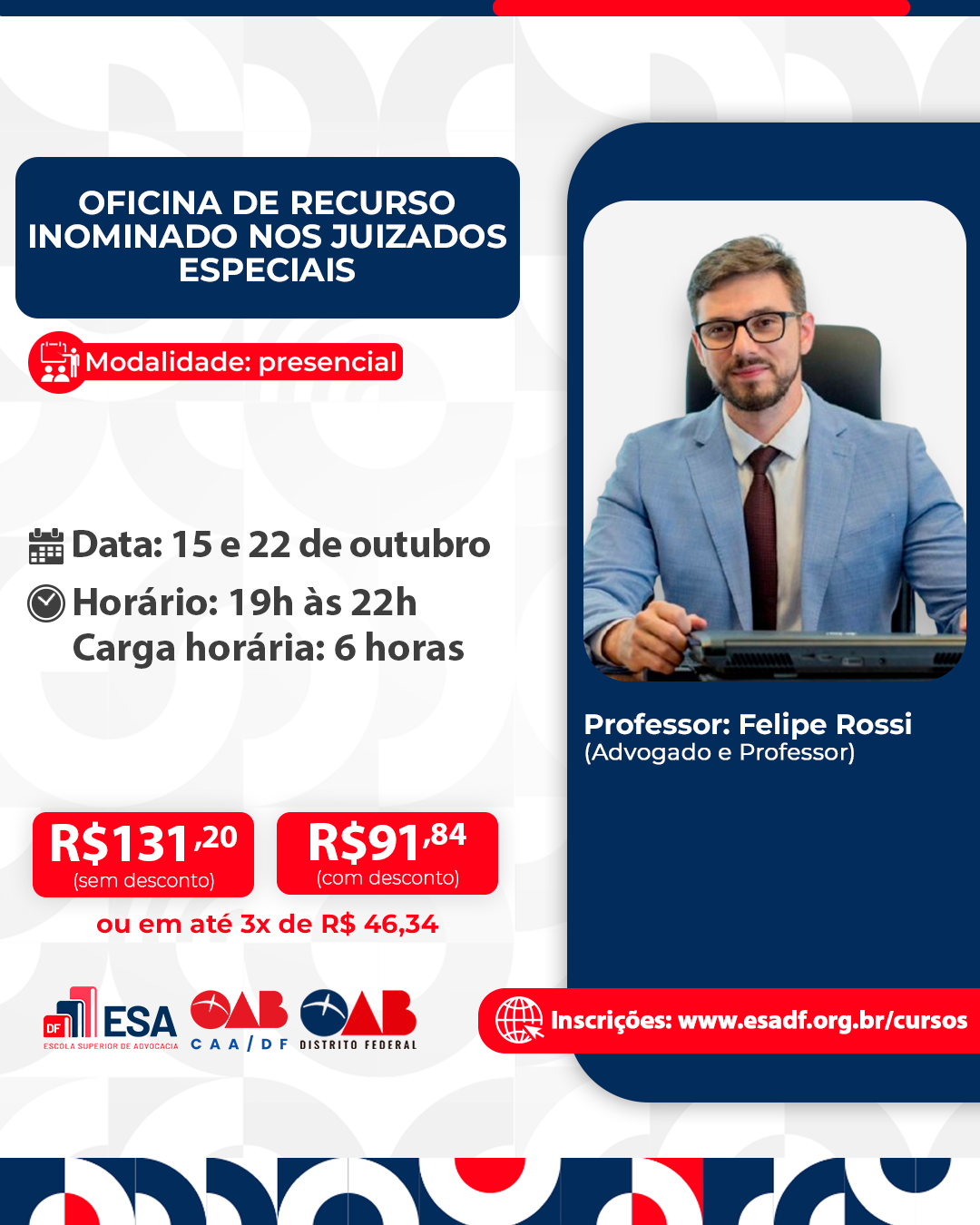 Oficina de Recurso Inominado nos Juizados Especiais - ID 1047